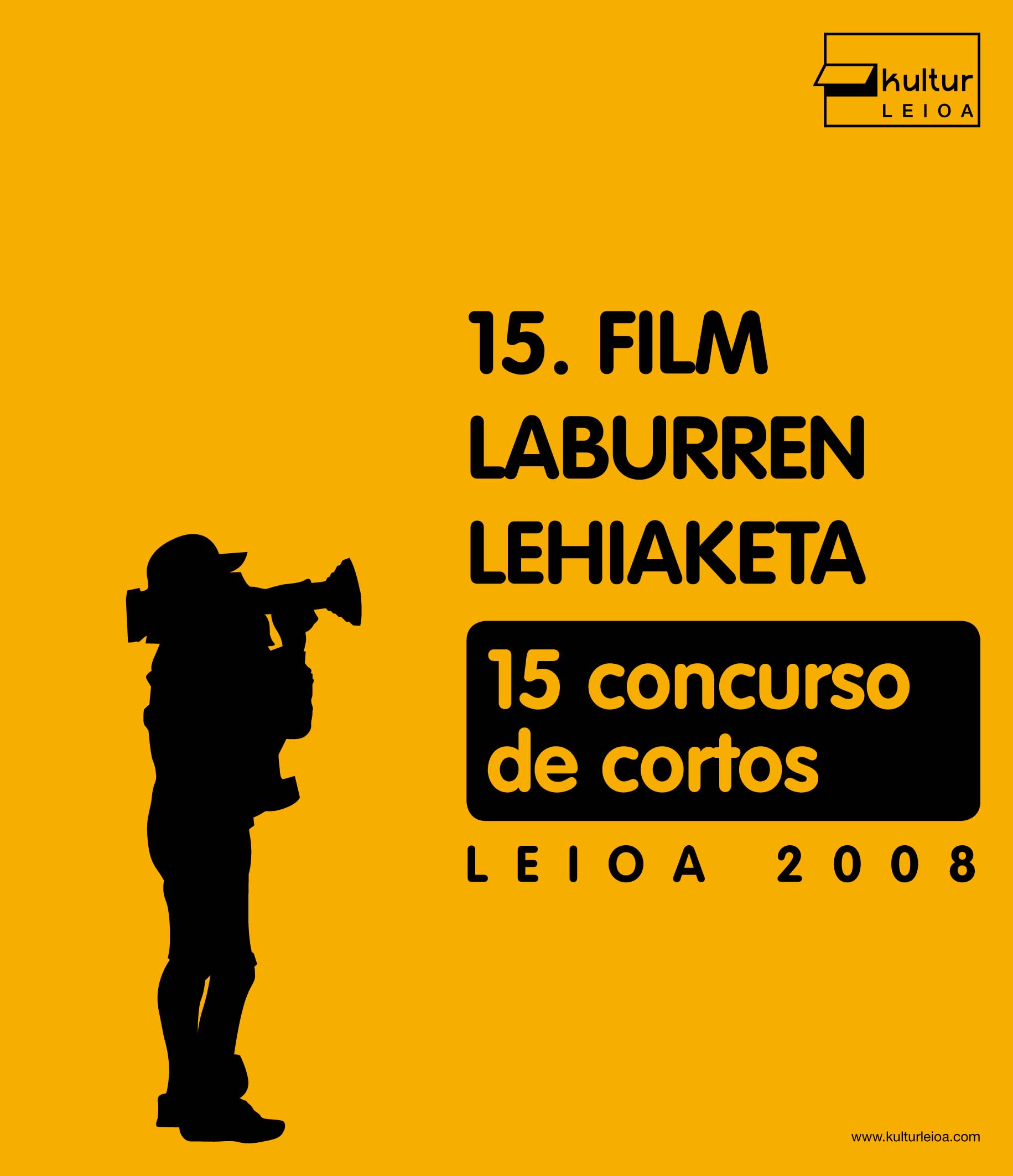15 concurso de cortos / 15 film laburren lehiaketa