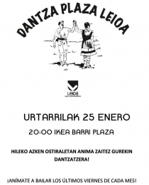 Dantza Plaza Leioa / Dantza plaza Leioa