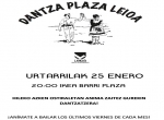 Dantza plaza Leioa